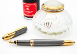 Brand New - Cartier - Les must - Cougar De Cartier LE Fountain Pen, Inkwell & Ink Presentation Se...