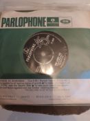 A Collection of The Beatles and Related Vinyl Records. Approximately 80.