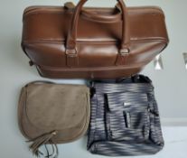 A Vintage Suitcase, Handbags Etc.