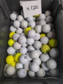 120 Various Golf Balls. To Include Dunlop – Pinnacle – Slazenger Etc.
