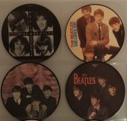 A Stunning Collection of 22 X The Beatles Picture Disks. Rare and Very Sought After.