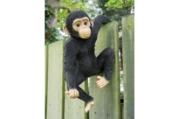 Fence Hanging Monkey Ornament