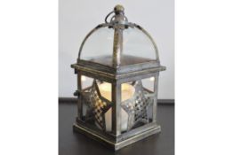 Star Themed Candle Lantern