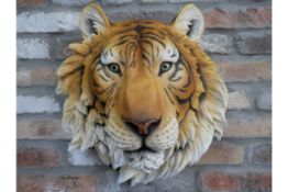 Wall Mounted Large Tiger Head