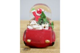 Santa Snow Globe