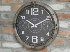 Industrial Wall Clock