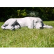 Large Laying Dog Ornament