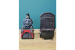 Train Bookends