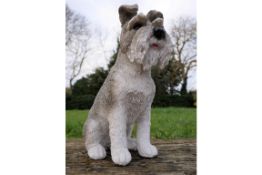 Sitting Schnauzer Ornament
