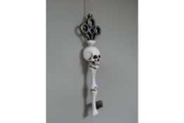 Hanging Skeleton Key Ornament