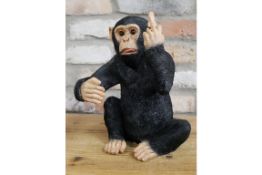 Large Monkey Wine Bottle Holder