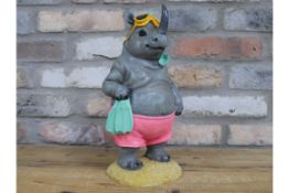 Snorkelling Rhino Beach Buddy Ornament