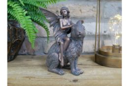 Fairytale Fairy & Rabbit Ornament