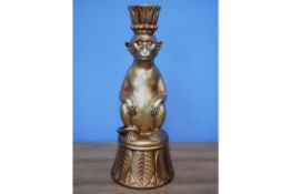 2 X Monkey Candle Holder