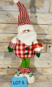 3D Fabric, Standing Santa. 48cm Tall RRP £29.99