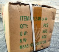 8FT Green With White Christmas Tree, By Lifetime Trees RRP £159.99