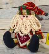Luxury Weighted Santa Decoration. RRP £39.99