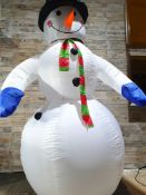 Giant 8FT Inflatable Snowman RRP £69.99