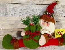 Weighted Santa Doing The Splits. RRP £29.99