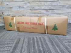 7FT Green With White Christmas Tree, By Lifetime Trees RRP £129.99