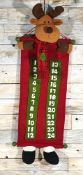 Long 3D Reindeer Advent Calendar. 75cm X 25cm RRP £24.99