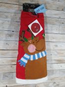 Large Luxury 3D 48 Inch 1.2M Reindeer Tree Skirt RRP £19.99