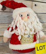 Luxury Rotund Santa Christmas Figure. RRP 29.99