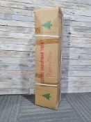 7FT Green With White Christmas Tree, By Lifetime Trees RRP £129.99