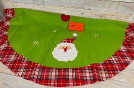 100cm Fabric Christmas Tree Skirt RRP £19.99