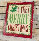 Wooden Christmas Sign. RRP £15.99