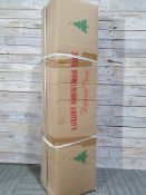 8FT Green With White Christmas Tree, By Lifetime Trees RRP £159.99