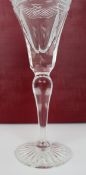 Set of 6 Tudor Crystal Castile Pattern Wine Glasses
