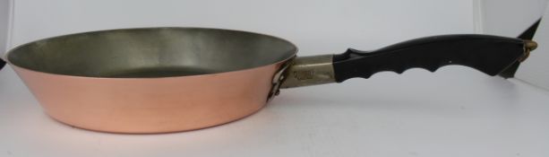 Vintage Copper Jonart England Saucepan & Frying Pan