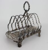 Good Quality Victorian Elkington Toast Rack
