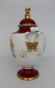Royal Worcester Royal Marriage Vase