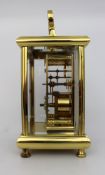 Fine Quality Woodford Solid Brass Carriage Clock