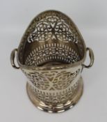 Vintage Silver Plated Bottle Holder