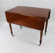 English Regency Mahogany Pembroke Table
