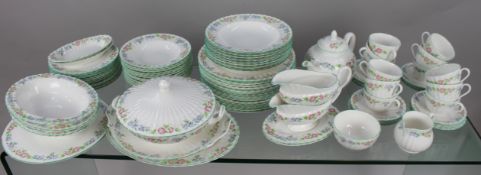 Royal Worcester English Garden 12 Place Dinner Service