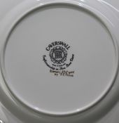 Caverswall Romany 22ct Gold Cabinet Plate
