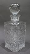 Stuart Beaconsfield Cut Spirit Decanter