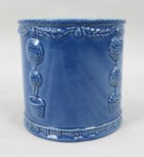 Large Blue Ceramic Planter