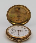 August Ericsson Gold Pocket Watch