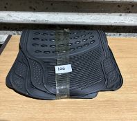 Set of Universal Car Mats. RRP £50. Grade U