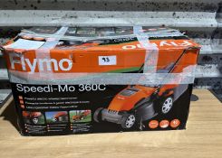 Flymo Speedi-Mo 360C Lawnmower. RRP £150. Grade U
