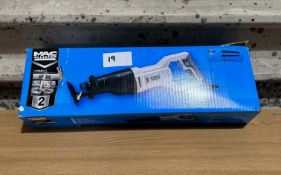 Macallister Reciprocating Saw MRS850. RRP £100. Grade U