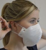 Lot 43 3-Ply Fabric Reusable Face Mask x 1172 Units
