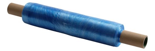 Lot 9 Extended Core Blue Hand Pallet Wrap x 66 Rolls