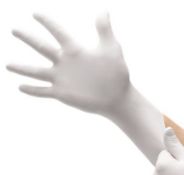 Lot 51 DMI White Medium Nitrile Gloves x 135 Packs
