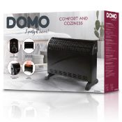 Title: 4 x DO7350CH DOMO Turbo Convector Heater RRP £50Description: 4 x DO7350CM DOMO Turbo